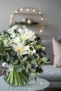 bukett med hvite blomster bukett med hvite blomster